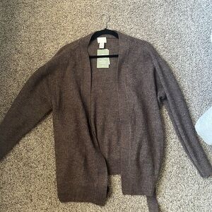 H&M Brown Super Soft Cardigan (Small)